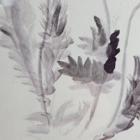 Original Watercolor Painting Poppies Art Painted by Foot Artist Signed 5 x 7 - Picture 3 of 7